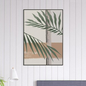 Obra de arte bohemia enmarcada: arte mural ecléctico, decoración bohemia chic, lámina de inspiración gitana, arte étnico, póster bohemia colorido