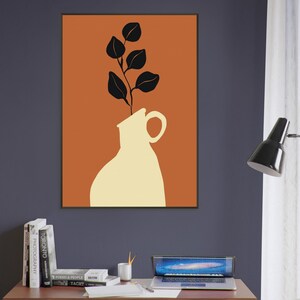 Obra de arte bohemia enmarcada: arte mural ecléctico, decoración bohemia chic, lámina de inspiración gitana, arte étnico, póster bohemia colorido