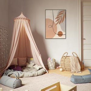 Obra de arte bohemia enmarcada: arte mural ecléctico, decoración bohemia chic, lámina de inspiración gitana, arte étnico, póster bohemia colorido