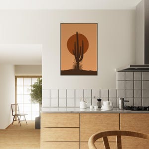 Obra de arte bohemia enmarcada: arte mural ecléctico, decoración bohemia chic, lámina de inspiración gitana, arte étnico, póster bohemia colorido