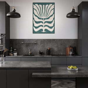 Obra de arte bohemia enmarcada: arte mural ecléctico, decoración bohemia chic, lámina de inspiración gitana, arte étnico, póster bohemia colorido