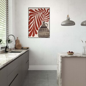 Obra de arte bohemia enmarcada: arte mural ecléctico, decoración bohemia chic, lámina de inspiración gitana, arte étnico, póster bohemia colorido
