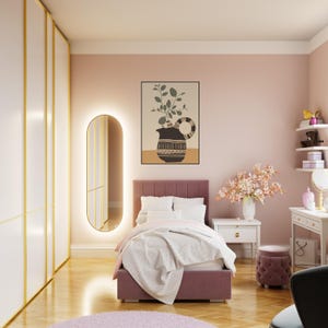 Obra de arte bohemia enmarcada: arte mural ecléctico, decoración bohemia chic, lámina de inspiración gitana, arte étnico, póster bohemia colorido