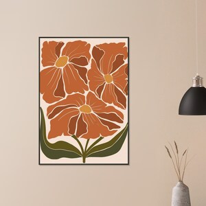 Obra de arte bohemia enmarcada: arte mural ecléctico, decoración bohemia chic, lámina de inspiración gitana, arte étnico, póster bohemia colorido