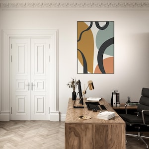 Obra de arte bohemia enmarcada: arte mural ecléctico, decoración bohemia chic, lámina de inspiración gitana, arte étnico, póster bohemia colorido