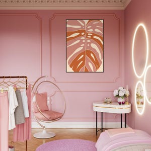 Obra de arte bohemia enmarcada: arte mural ecléctico, decoración bohemia chic, lámina de inspiración gitana, arte étnico, póster bohemia colorido