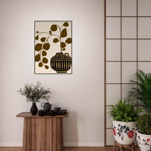 Obra de arte bohemia enmarcada: arte mural ecléctico, decoración bohemia chic, lámina de inspiración gitana, arte étnico, póster bohemia colorido