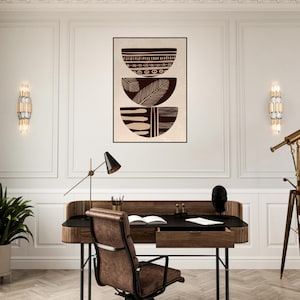 Obra de arte bohemia enmarcada: arte mural ecléctico, decoración bohemia chic, lámina de inspiración gitana, arte étnico, póster bohemia colorido