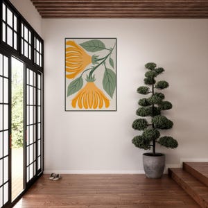 Obra de arte bohemia enmarcada: arte mural ecléctico, decoración bohemia chic, lámina de inspiración gitana, arte étnico, póster bohemia colorido