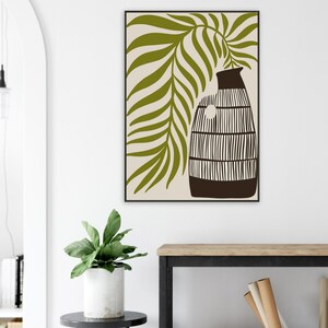 Obra de arte bohemia enmarcada: arte mural ecléctico, decoración bohemia chic, lámina de inspiración gitana, arte étnico, póster bohemia colorido