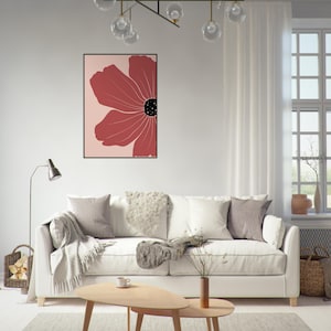 Obra de arte bohemia enmarcada: arte mural ecléctico, decoración bohemia chic, lámina de inspiración gitana, arte étnico, póster bohemia colorido
