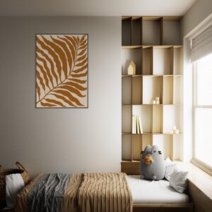 Obra de arte bohemia enmarcada: arte mural ecléctico, decoración bohemia chic, lámina de inspiración gitana, arte étnico, póster bohemia colorido