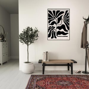Obra de arte bohemia enmarcada: arte mural ecléctico, decoración bohemia chic, lámina de inspiración gitana, arte étnico, póster bohemia colorido