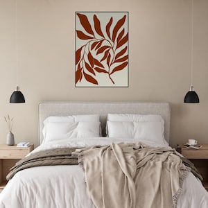 Obra de arte bohemia enmarcada: arte mural ecléctico, decoración bohemia chic, lámina de inspiración gitana, arte étnico, póster bohemia colorido