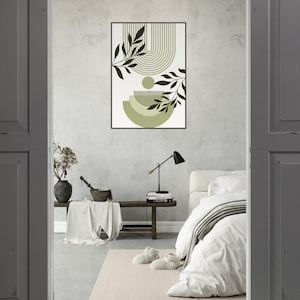 Obra de arte bohemia enmarcada: arte mural ecléctico, decoración bohemia chic, lámina de inspiración gitana, arte étnico, póster bohemia colorido
