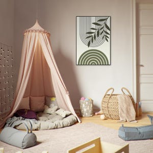 Obra de arte bohemia enmarcada: arte mural ecléctico, decoración bohemia chic, lámina de inspiración gitana, arte étnico, póster bohemia colorido