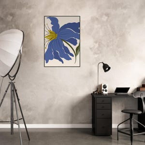 Obra de arte bohemia enmarcada: arte mural ecléctico, decoración bohemia chic, lámina de inspiración gitana, arte étnico, póster bohemia colorido