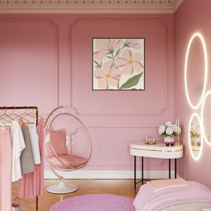 Obra de arte bohemia enmarcada: arte mural ecléctico, decoración bohemia chic, lámina de inspiración gitana, arte étnico, póster bohemia colorido