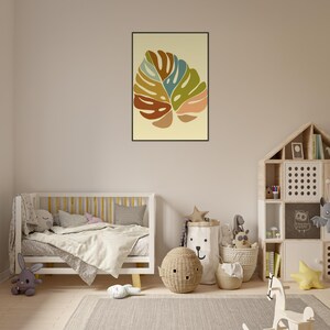 Obra de arte bohemia enmarcada: arte mural ecléctico, decoración bohemia chic, lámina de inspiración gitana, arte étnico, póster bohemia colorido