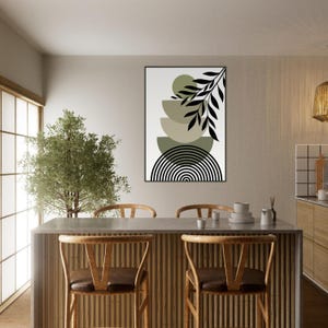Obra de arte bohemia enmarcada: arte mural ecléctico, decoración bohemia chic, lámina de inspiración gitana, arte étnico, póster bohemia colorido