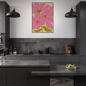 Obra de arte bohemia enmarcada: arte mural ecléctico, decoración bohemia chic, lámina de inspiración gitana, arte étnico, póster bohemia colorido