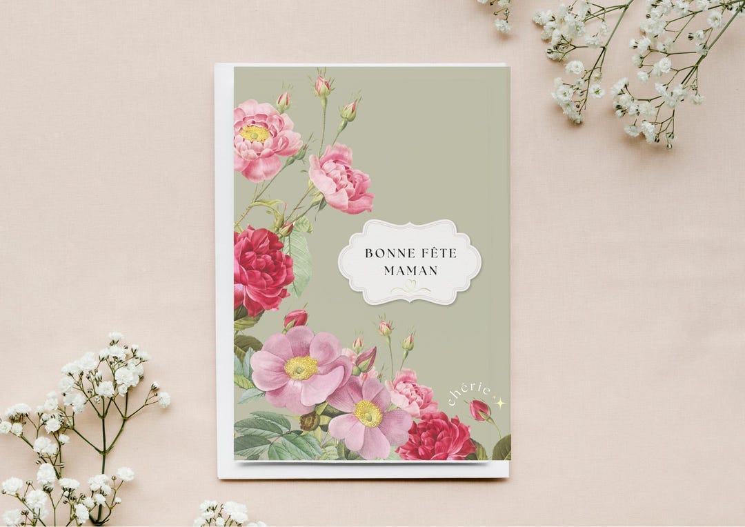 PAPYRUS Carte de fête des mères, 1 pièce