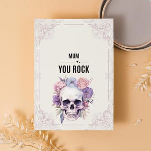 Carte fête des mères à imprimer soi-même / Plaisir d'offrir à sa maman / Anniversaire maman / Cadeau / love / maman / Mum you rock
