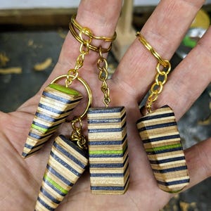 Schlüsselanhänger (Upcycling Skateboards)
