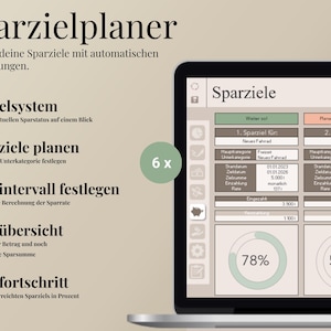 Excel Budget Planner | Budget Planner & Household Book | Financial Planner Template | Income & Expenses | Savings Goal Planner Excel image 5