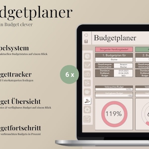 Excel Budget Planner | Budget Planner & Household Book | Financial Planner Template | Income & Expenses | Savings Goal Planner Excel image 6