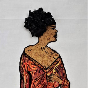Lady in Orange Robe