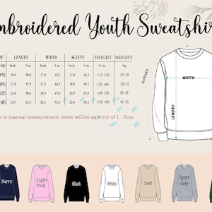 Embroidered Movement is Medicine Sweatshirt, Fitness Sweatshirt, Physical Therapy Sweatshirt, Exercise Lover Gifts image 16