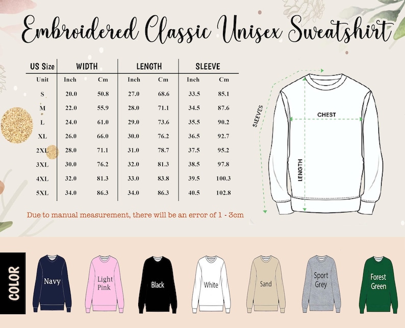 Embroidered Movement is Medicine Sweatshirt, Fitness Sweatshirt, Physical Therapy Sweatshirt, Exercise Lover Gifts image 13