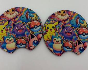 Catch Em All Coasters | Sublimation | Neoprene | Car Accessory | Gift