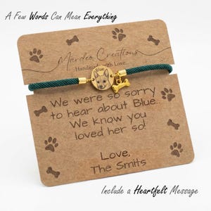 Gold Plated Custom Pet Portrait Bracelet, Engraved Dog Memorial Jewelry, Cat keepsake image 7