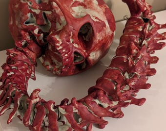 Bloody Skull Predator Cosplay