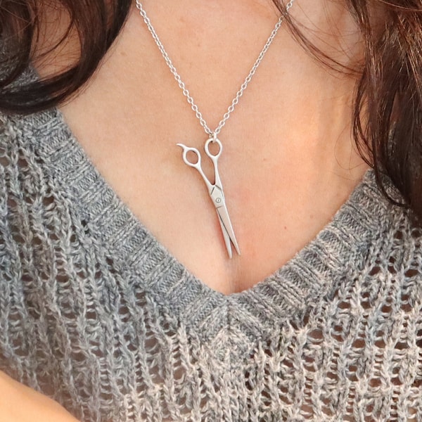Scissor Necklace Etsy