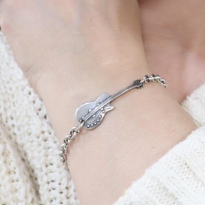 Electric Guitar Bracelet, Guitar Bracelet, Guitar Anklet