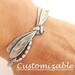 Dragonfly Bracelet, Silver Ox or Brass Finish, Can Be Customized, Add On Initials & Birthstones