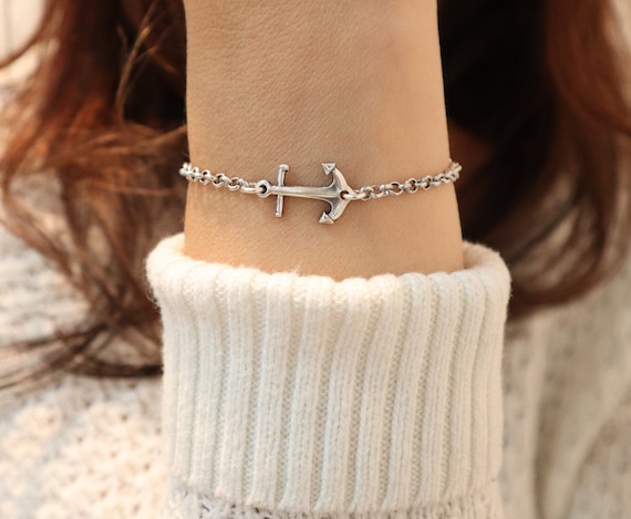 Update more than 80 sterling silver anchor bracelet latest - in.duhocakina