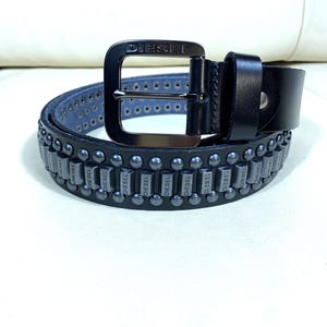 Studded Diesel Belt - Etsy