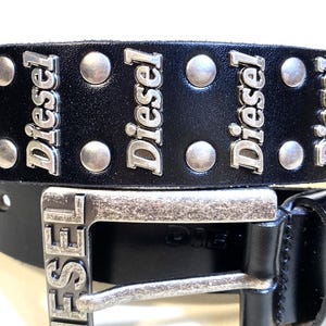 Studded Diesel Belt - Etsy