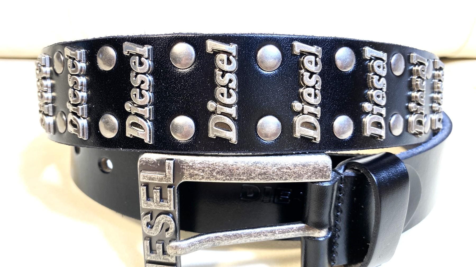 Studded Diesel Belt - Etsy