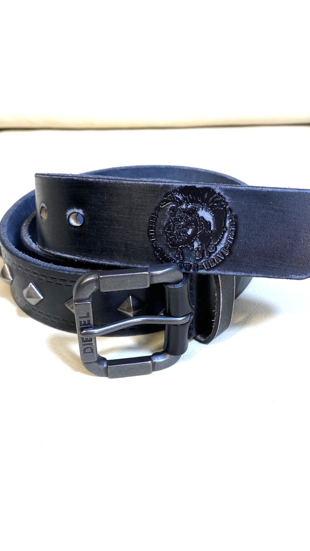 Studded Diesel Belt - Etsy