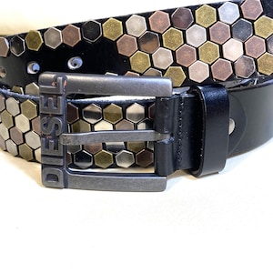 Studded Diesel Belt - Etsy