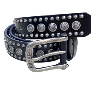 Studded Diesel Belt - Etsy