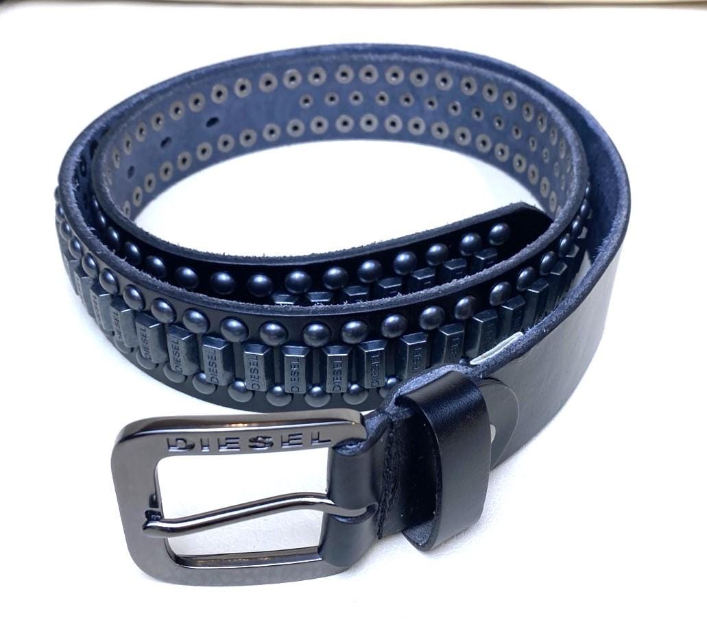 Studded Diesel Belt - Etsy
