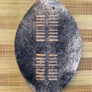 Stunning Zulu Shield - Grey nguni Ihawu