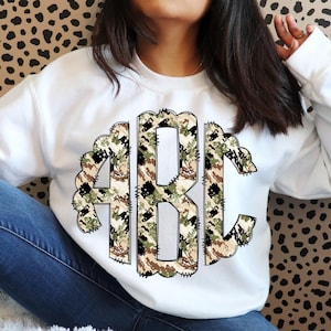 Camo Monogram PNG | Camo Monogram | Monogram PNG | Camouflage Monogram PNG