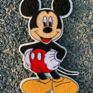 Customized Animated Character String Art | MADE TO ORDER |Personalized Character String Art  |Custom String Art Gift Idea |Mickey Mouse